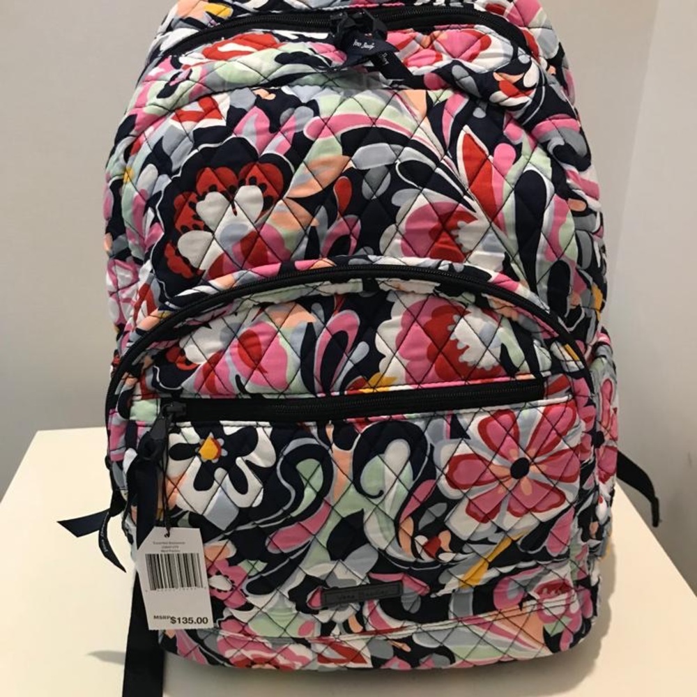 NWT Vera Bradley Mod Paisley Essential Backpack.